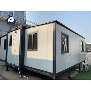 บ้านคอนเทนเนอร์ป้องกันการกัดกร่อนแบบขยายได้3ห้องนอนบ้านภาชนะสำเร็จรูปขยายได้40ฟุต - Product Image 3