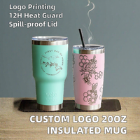 Vaso de Viaje de Acero Inoxidable de Doble Pared y Aislamiento al Vacío de 20 oz, Taza de Café con Tapa, Portátil