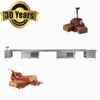 Machine automatique à gaufrettes, machine à faire des gaufres, ligne de production de gaufrettes enrobées de chocolat à vendre