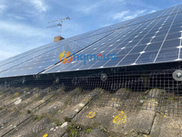 Système de protection contre les oiseaux pour panneaux solaires, filet en fil métallique soudé, barrière anti-oiseaux pour installations photovoltaïques résidentielles et commerciales