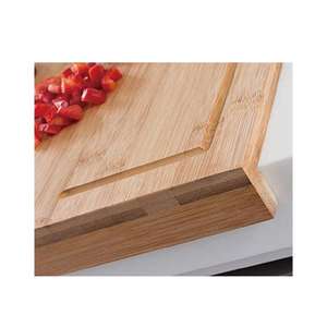 Planche à découper en <span class=keywords><strong>bois</strong></span> de bambou pour <span class=keywords><strong>cuisine</strong></span>, vente en gros, avec bord de comptoir - Product Image 3