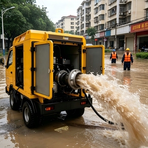 Pompe de drainage auto-amorçante portable personnalisée de 6 pouces pour l'exploitation minière et la construction, moteur puissant et fiable - Product Image 4