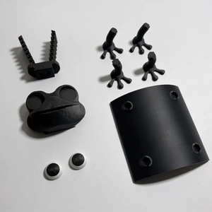 Porta rotolo di carta igienica di pecora divertente porta carta igienica da bagno da piedi <span class=keywords><strong>Set</strong></span> da bagno con stampa 3D porta rotolo di carta di pecora nera esilarante - Product Image 3