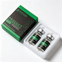 Etiquetas Personalizadas para Viales de Péptidos, Resistentes al Agua, Mate, Adhesivas, Resistentes al Calor, Impresión a Color HD, Protección UV, 3ml/5ml/10ml
