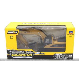 รถขุดไฮนา รุ่น 1/40 ทำจากโลหะผสม แบบจำลองรถวิศวกรรม 1910 รถดันดิน ของเล่นเด็ก ของขวัญวันเกิด - Product Image 3