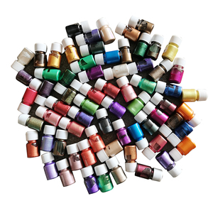 Pâte <span class=keywords><strong>à</strong></span> pigments métalliques colorés, gobelet d'<span class=keywords><strong>eau</strong></span> en verre, 60 couleurs, crème de pigmentation, époxy/silicone/parfum/savon/bougie concentrés - Product Image 1