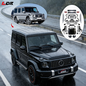 <span class=keywords><strong>Prix</strong></span> d'usine pour kit carrosserie style <span class=keywords><strong>G63</strong></span> pour <span class=keywords><strong>Mercedes</strong></span> Benz <span class=keywords><strong>Classe</strong></span> G W463 2002-2018 à W464 avec pare-chocs avant et arrière, phares et feux arrière à LED - Product Image 1