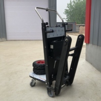 Chariot à main électrique portatif de 300 kg pour monter les escaliers, chariot motorisé de 0,3 tonne pour réfrigérateur, meubles, piano, courses