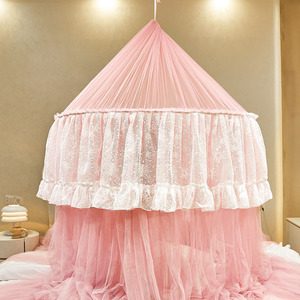 Gran oferta, cúpula, techo de mosquitos, cama de princesa, suelo de corte europeo, mosquitera, venta al por mayor - Product Image 6