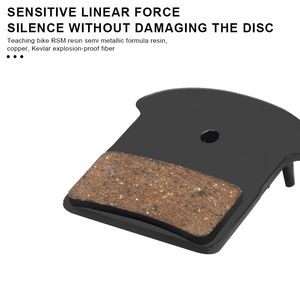 Pastillas de freno de disco de bicicleta para Shimano J04C J02A J05A <span class=keywords><strong>XT</strong></span> <span class=keywords><strong>deore</strong></span> SLX XTR M7100 M9100 M9020 <span class=keywords><strong>MTB</strong></span>, pastillas de freno hidráulicas para bicicleta de carretera - Product Image 5