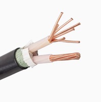 Cable de Alimentación con Aislamiento XLPE de Doble Núcleo de Cobre YJV-2*25mm² con Revestimiento de PVC