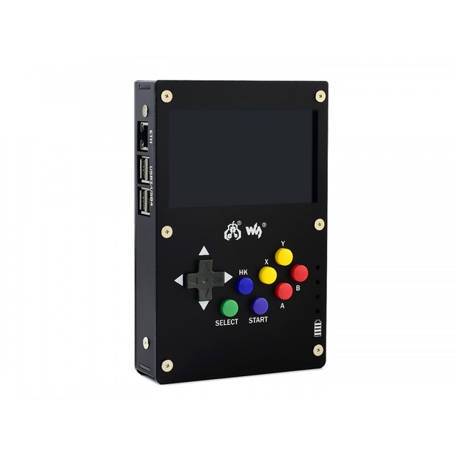 SKU-16915 GamePi43 DIY Portable Retro Game Console Kit for Raspberry Pi with 4.3 Inch IPS Display and Battery Power SKU-169