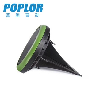 Poplor Solar Lawn <b>Light</b> 4W <b>LED</b> Outdoor Garden Lamp Water Resistant With <b>Light</b> <b>Sensor</b> For Yard Pathway - Product Image 2