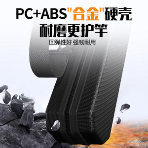 Bolsa para caña de pescar Hiconamic, impermeable, con correa ajustable, bolsa de almacenamiento portátil para caña, unisex - Product Image 4