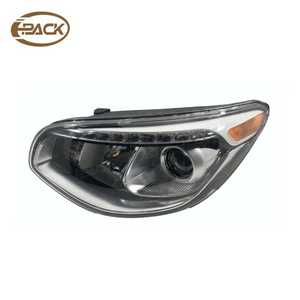 Faro delantero de piezas de automóvil a <span class=keywords><strong>precio</strong></span> de fábrica para <span class=keywords><strong>Kia</strong></span> <span class=keywords><strong>Soul</strong></span> 2014-2019 faro delantero negro - Product Image 4