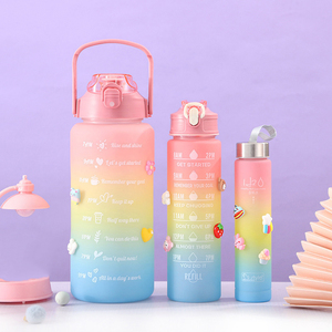 2023 Nouvelles Arrivées 3, Pièces Par Set Bouteille <span class=keywords><strong>D</strong></span>'<span class=keywords><strong>eau</strong></span> En Plastique/ - Product Image 6