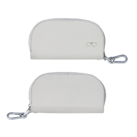 Find My Glass Cases Sac de rangement Tracker intégré avec fonction de charge sans fil Sac pour cartes Air Ticket ID Portefeuilles pour voyage