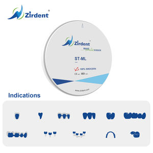 Zirdent vente en gros ST-ML OEM 98/95/92mm certifié CE disque <span class=keywords><strong>de</strong></span> zircone modèle <span class=keywords><strong>de</strong></span> <span class=keywords><strong>dents</strong></span> dentaires fraisage bloc <span class=keywords><strong>de</strong></span> céramique isolé - Product Image 4
