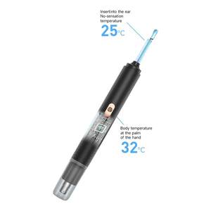 Pembersih kotoran telinga elektrik 2 in 1, aplikasi pemangkas rambut hidung mendukung pembersih lilin telinga Visual pintar AI - Product Image 5