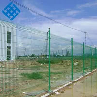 Produttore diretto della fabbrica Nylofor recinzione 3D/pannello di recinzione in metallo saldato con curve a v