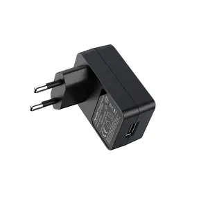 יציאת פלט 5v 2a 4GB מתאם מתח מקל תקע AC/DC לבן שחור מוצרי חשמל מותאמים אישית 12W POWERERIC