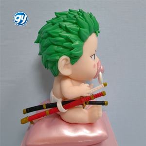 Figurine <span class=keywords><strong>One</strong></span> <span class=keywords><strong>Piece</strong></span> <span class=keywords><strong>POP</strong></span> Pacifier <span class=keywords><strong>Zoro</strong></span> Premium, modèle de statue d'anime, figurine de collection pour affichage sur bureau, cadeau, artisanat en plastique - Product Image 5