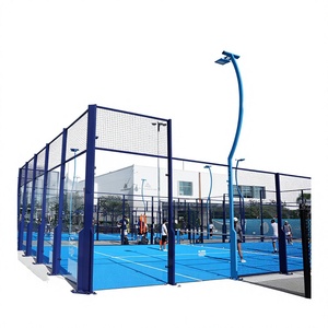 Cancha de Pádel Profesional de Acero para Interiores y Exteriores, Tamaño Personalizado, con Vidrio Templado, Precio al por Mayor, Fabricante Century Golden <span class=keywords><strong>Crown</strong></span> - Product Image 1