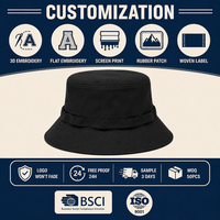 Sombrero Táctico Personalizado con Logotipo, Banda Elástica, Secado Rápido, Nailon, para Pesca y Senderismo al Aire Libre, Unisex, Ala Ancha, Bordado, Venta al Por Mayor, OEM