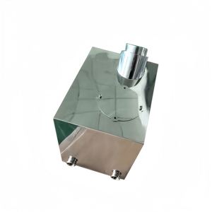 Usine Oem personnalisable Cnc Extrusion profilés en aluminium Tube carré dissipateur de chaleur aileron boîtier de refroidissement fabrication de tôle - Product Image 4