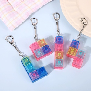 พวงกุญแจคลิกเกอร์ยอดฮิตจากโรงงาน <span class=keywords><strong>ของ</strong></span>เล่นคลายเครียด บรรเทาความวิตกกังวล <span class=keywords><strong>ของ</strong></span>เล่นเสริมประสาทสัมผัส สนุกสนาน สำหรับผู้ใหญ่ - Product Image 3