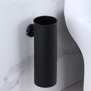 Porte-<span class=keywords><strong>brosse</strong></span> de toilette mural en acier inoxydable avec finition dorée pour hôtel moderne - Product Image 3