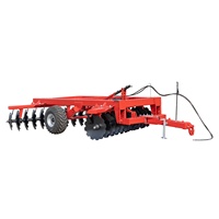 Machine agricole YUNTAI Tractor Farm Machine 1BZYX, herse à disques hydraulique robuste, machinerie agricole à longue durée de vie, tractée par un tracteur