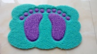 Tapis de sol en PVC à base souple et antidérapant, doublé de pulvérisation, et tapis spaghetti en PVC, adapté aux salles de bain et aux entrées d'hôtels