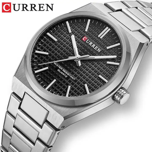 CURREN 8439 ส่องสว่างมือสแตนเลส 3ATM กันน้ําคุณภาพสูงผู้ชายนาฬิกาควอทซ์ - Product Image 5
