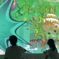 Lo Último en Tecnología: Pizarra Digital Inteligente, Equipo de Proyección Interactivo para Smash Ball, Sistema de Juegos Virtuales para Pared y Suelo a Precio Económico