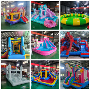 Soldes Exceptionnelles : Château Gonflable Géant Delilai en PVC, Capacité 6-8 Personnes, Certifié CE, <span class=keywords><strong>Aire</strong></span> <span class=keywords><strong>de</strong></span> <span class=keywords><strong>Jeux</strong></span> Extérieure - Product Image 2
