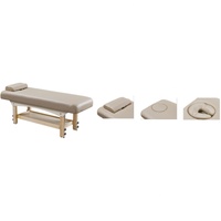 Table de massage et de beauté moderne non électrique en cuir PU pour salon, tables de massage commerciales par Bonnie Beauty