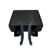 Palette de changement de vitesse magnétique en fibre de carbone pour volant, différents styles, pour AUDI B8 B8.5 C7 B9 B9.5 C8 a Q S RS tous modèles