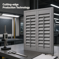 Fabrication sur mesure de volets en PVC OEM ODM, vente en gros directe d'usine pour les projets B2B mondiaux et les solutions de couverture de fenêtres commerciales