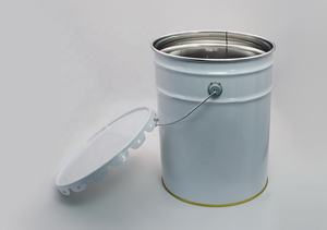 وعاء ستانلس ستيل فاخر بقياس 5 جالون, وعاء معدني من القصدير عالي الجودة بغطاء بغطاء - Product Image 2