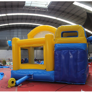 Trung Quốc giá rẻ nhà máy Inflatable lâu đài trẻ em bên ngoài trời thương mại Inflatable thư bị trả lại nhà Inflatable Bouncer với trượt nước - Product Image 2
