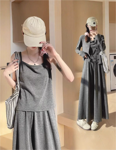 3PCS New Design Elegant Women Fashion <strong>Coat</strong>+Top+<strong>Skirt</strong> Ladies Casual Dresses Clothing Set - Product Image 3