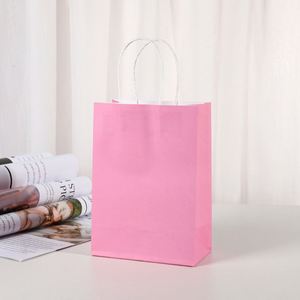 Bolsa de Compras de Papel Kraft con Asa e Impresión de Logotipo Personalizado - Product Image 3