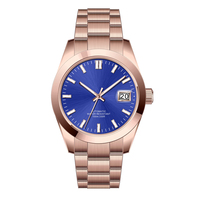 Montre de sport pour homme 41 mm, mode luxe, exploration, escalade, automatique, mécanique, saphir, étanche, bracelet 5 maillons, cadran lumineux