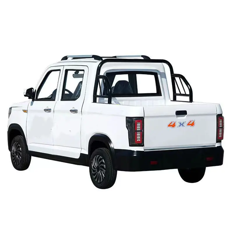 2021 New Pickup Truck Model Pick Up Electric Port Car 8 Eater From China Energy Mini 4 Wheel Micro Electric Car