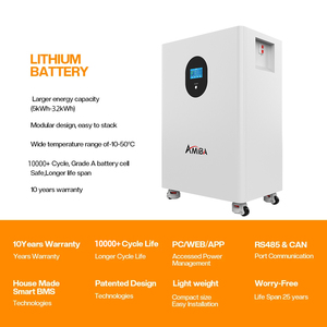 2025 tất cả trong một pin biến tần 51.2V 280ah 300ah 15kwh 100Ah 200AH LiFePO4 Pin lưu trữ năng lượng nhà Lithium - Product Image 2