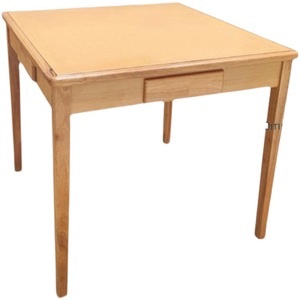 Table carrée multifonctionnelle en bois massif pour les activités de loisirs des hôpitaux et des personnes âgées, avec surface pour les jeux d'échecs et de cartes - Product Image 5