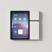 Panneau de commande central Tuya Mini intelligent avec relais 3 voies, écran 3,5 pouces, passerelle IR intégrée pour appareils intelligents