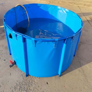 อ่างเลี้ยง<span class=keywords><strong>ปลา</strong></span>แบบตั้งพื้น วัสดุ PVC ทรงกลม ทนทาน ป้องกันรอยขีดข่วน ความจุขนาดใหญ่ ปรับแต่งได้ ยืดหยุ่น - Product Image 4