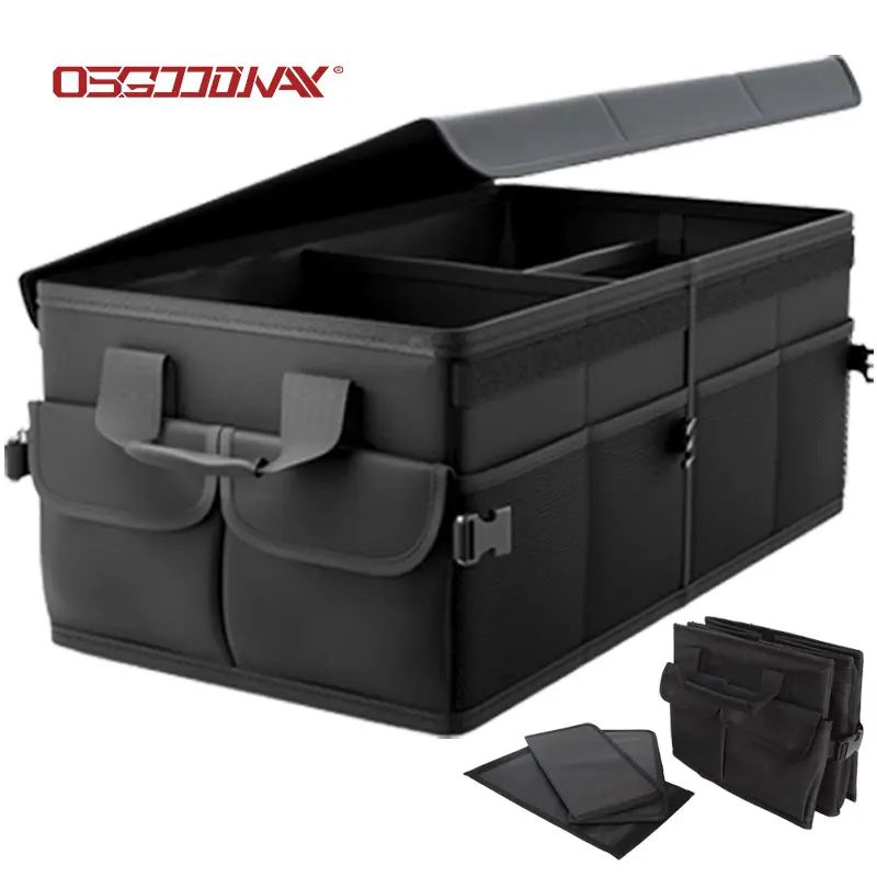 Organizer per auto Custom Box Suv multifunzione pieghevole di lusso pieghevole per auto Organizer per il deposito di viaggi